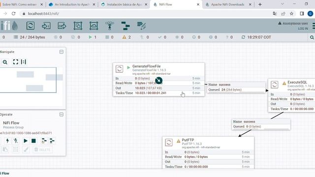 Apache NiFi Instalacion Windows смотреть онлайн