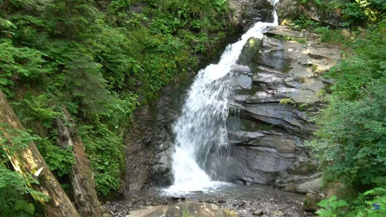 Парк водопадов «Менделиха» - одна из самых популярных достопримечательностей ГК "Роза Хутор"?.mp4