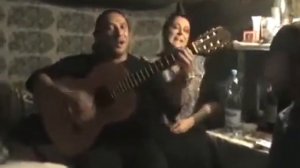 Кай ёнэ  Пётр и Лера Янышевы в таборе цыган мадьяр