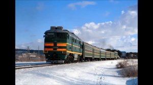 Клип про железную дорогу 3