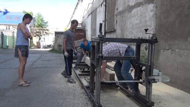 Новая пилорама Мурка М5 подготовка к испытаниям смотреть онлайн