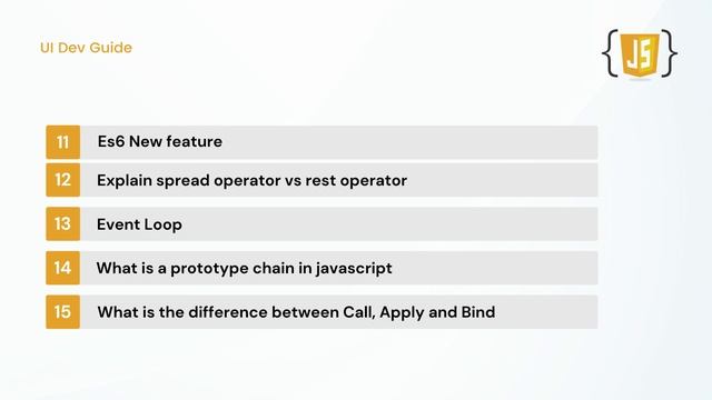 JavaScript Interview Questions and Answers - Get tips for your next JS interview here!