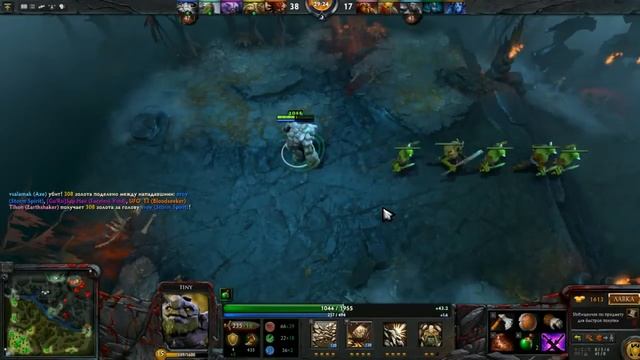 Dota 2 обзор героя Tiny смотреть онлайн