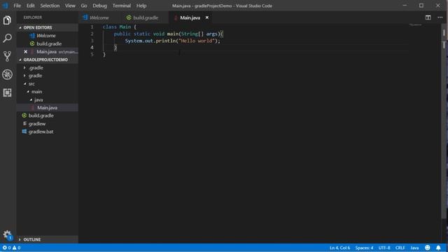 Build JAVA project and create JAR file using Gradle смотреть онлайн
