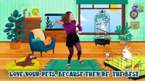 Pets song for Kids | Care for Pets song for Children | I love my Pet