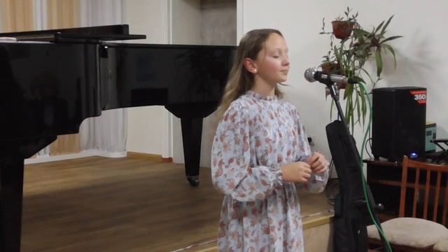 Лaпшина Софiя  вокал Т.Ярошенко Осiннi кораблики викл. Терещенко М. М.