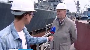 Музей на базе эсминца 'Беспокойный' ошвартуется в Кронштадте