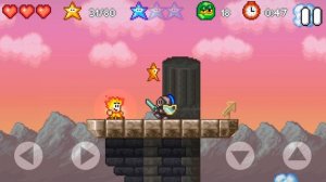 Bloo Kid 2 Gameplay - Sky Fortress 5-3