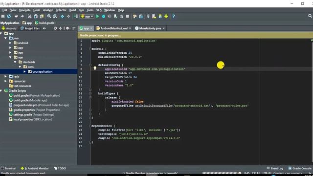 Android Studio Tutorial : How To Rename Package In 1 Minute смотреть онлайн