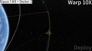 Equus 1 -  Docker 1 & 2 Docking test | Pentium Kerbal Space Exploration Corp.