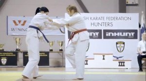 Hokutoryu ju-jutsu SM2015, Naiset +68kg finaali: Annika Jutila vs Noora Jalonen