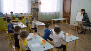 Друзья для цыпленка  занятие по рисованию во второй младшей группе