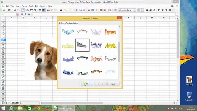libreoffice calc insert pictures смотреть онлайн
