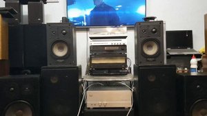 Grundig box 660 a & pre amp Optonica sm 5100 + amp Luxman m 383 test