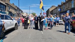 Queen Elizabeth  2nd's Platinum jubilee Parade Whaley Bridge