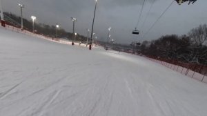 Воробьевы горы горнолыжный комплекс. Горнолыжка в центре Москвы. Затестили каталку и поели шаурмы)