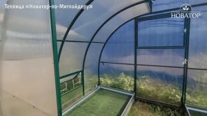 Обзор теплицы «Новатор-по-Митлайдеру» (Сентябрь, 2022)