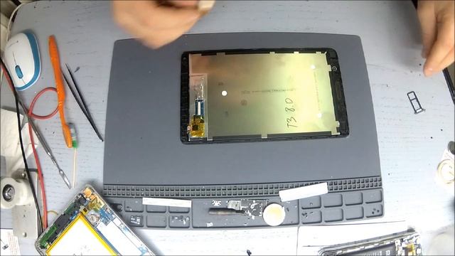 Huawei MediaPad T3 - Замена дисплейного модуля. смотреть онлайн