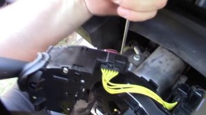 Jeep Compass  SRS Air Bag Codes B1B02 B1B06 Clock Spring Replacement, Steering Wheel Removal