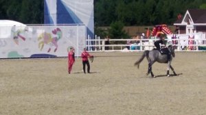 Выступление сборной России по вольтижировке