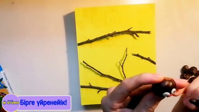 Күзгі қолөнер. Осенняя поделка. Поделка для детей. смотреть онлайн