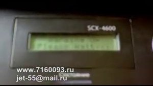 Fix прошивка SCX-4600/ Real Reset Samsung SCX-4600