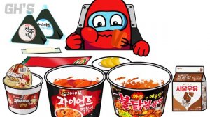 CONVENIENCE STORE MUKBANG - ANIMATION MUKBANG #1 | GH'S ANIMATION