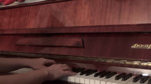 Э. Артемьев - Ах, утону я в Западной Двине .. (short piano cover)