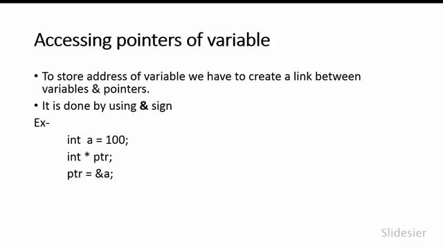 Part 29   What is Pointer in C Programming? Explained with Example