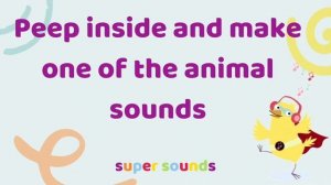 FUN listening game for preschool phonics | guess the sound