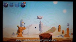 Angry Birds Star Wars 2 II B2-17 Escape to Tatooine Walkthrough 3 Stars Lösung