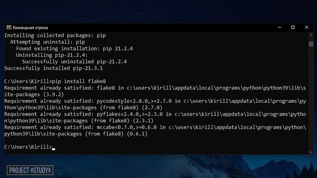 Устанавливаем Python и текстовый редактор Atom. Также выполняем их базовую настройку.