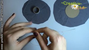 ШЛЯПКИ из картона и ткани / СВОИМИ РУКАМИ