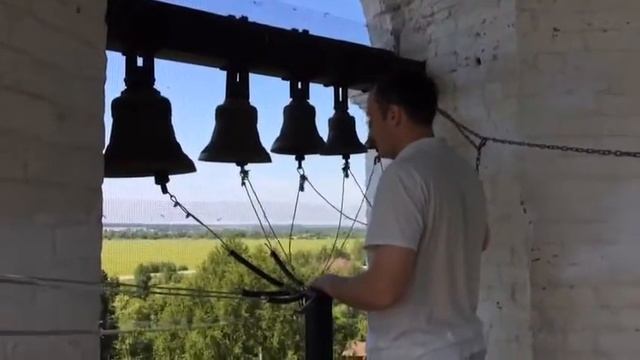 КОЛОКОЛА ТВ Настроили колокольню в Крестовоздвиженском храме село Марчуги смотреть онлайн