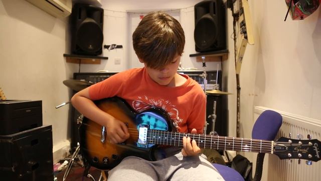 Dry County Bon Jovi Guitar Cover by 11 Year Old Alex Ayres смотреть онлайн