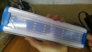 обзор бюджетного светодиодного светильника для аквариума
