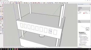 SketchUp. Создание модели. Инструменты: переместить, копировать, ведение, масштаб