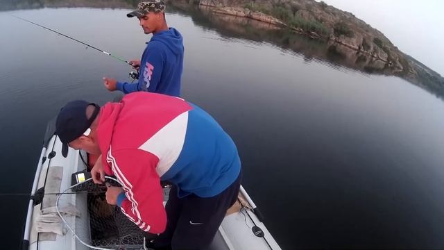На большой лодке на водохранилище отчет с рыбалки смотреть онлайн