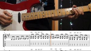 №3 - Риф на акустической гитаре в стиле блюз