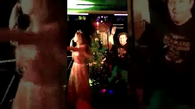 Ксения Медведева и Дмитрий Левен. 01.01.2019