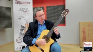 Alhambra 7FC E8 Flamenco обзор гитары Юрия Алешникова