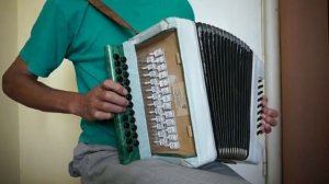 Упала птица в камыши, разбор на гармони №-82 с цифрами