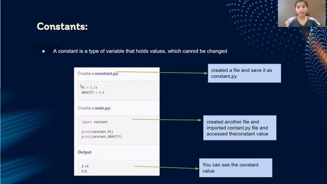 Class 11 |  Variables in Python  | Introduction | Part-1