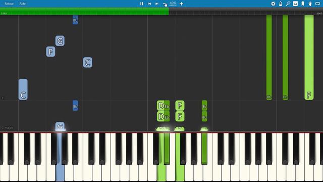 SLOW piano tutorial "DRAGON BOY" from Spirited Away, Ghibli, with free sheet music (pdf) смотреть онлайн