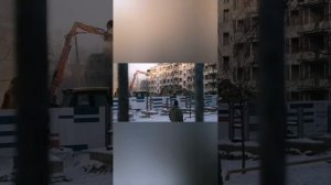 Снос дома по реновации. Москва Дмитровское шоссе