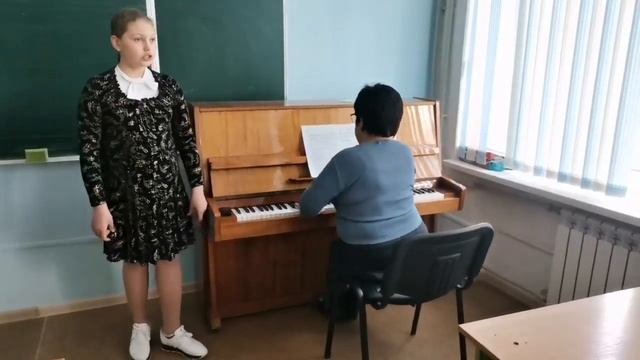 Юшковская Валентина Романовна, Вокализ, М. Глинка 