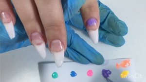 НАРАЩИВАНИЕ НА ШИРОКИЕ НОГТИ ТРАПЕЦИИ ‼️