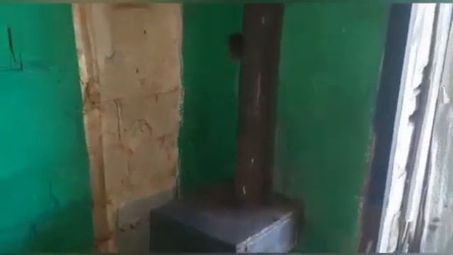 Чистим дымоход печки! петардой!