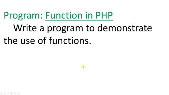 Function in php |Hindi|
