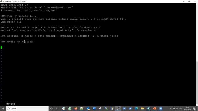 Elements of Dockerfile (OpenShift Containers & Kubernetes Part-12) RedHat EX180 EX288